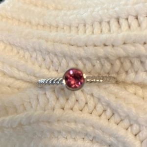 Touchstone Crystal by Swarovski Birthstone Ring Size 6